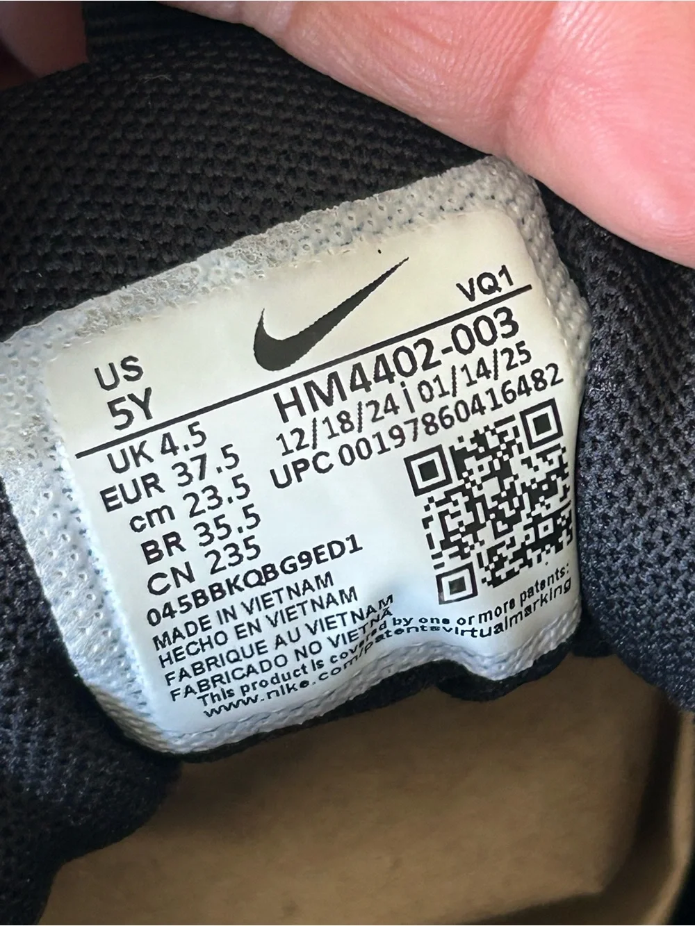 Nike durable kids